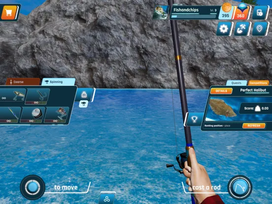Ultimate Fishing Mobile iPad  Ekran Görüntüleri