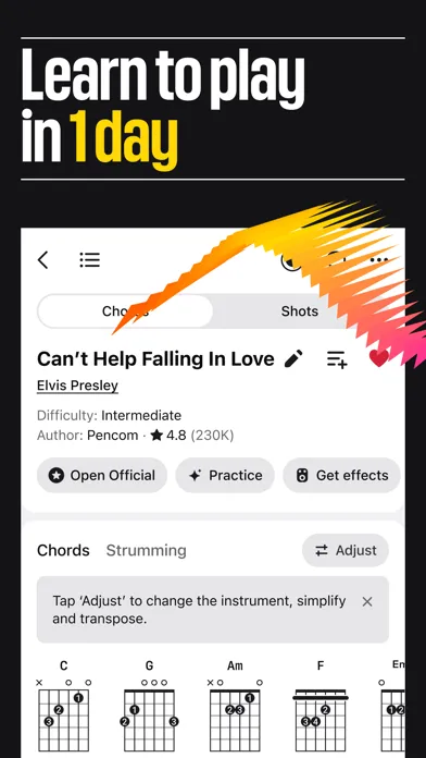 Ultimate Guitar: Chords & Tabs Screenshots
