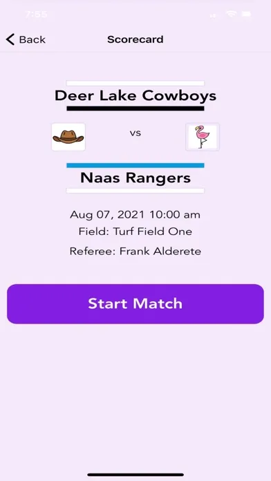 Tangkapan layar Ultimate Scoreboard Mobile