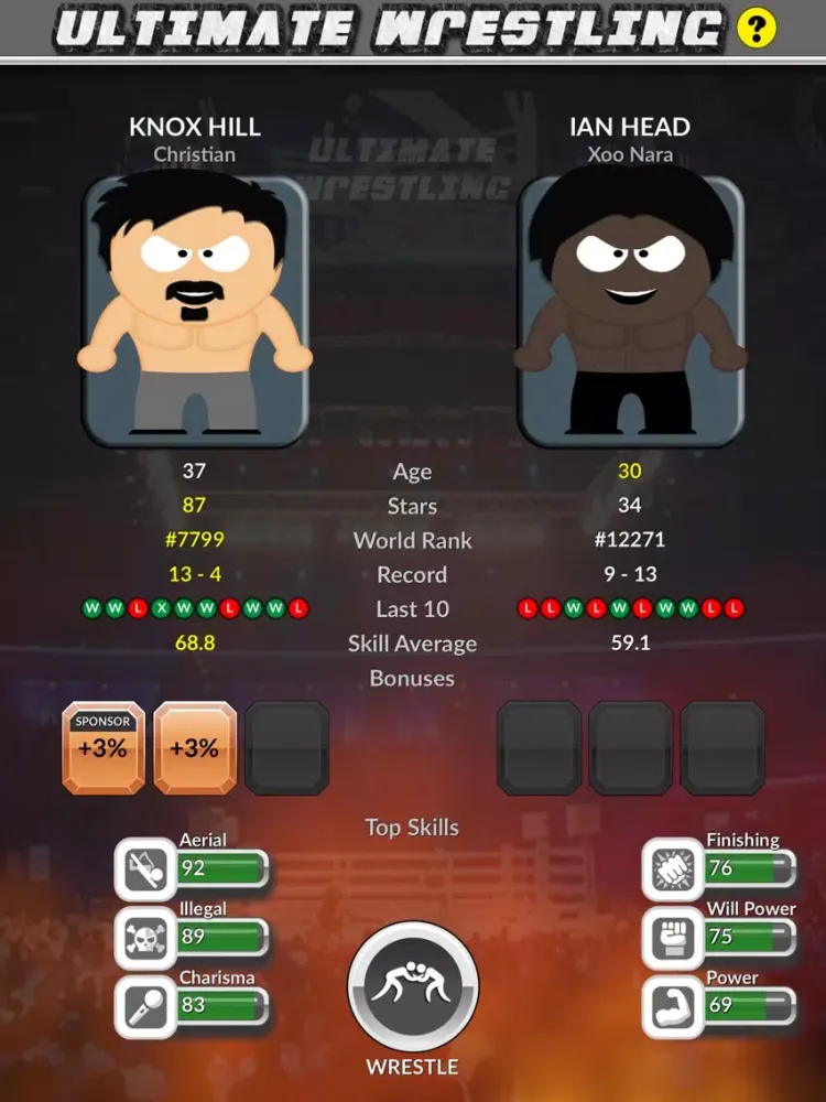 صور Ultimate Wrestling iPad 