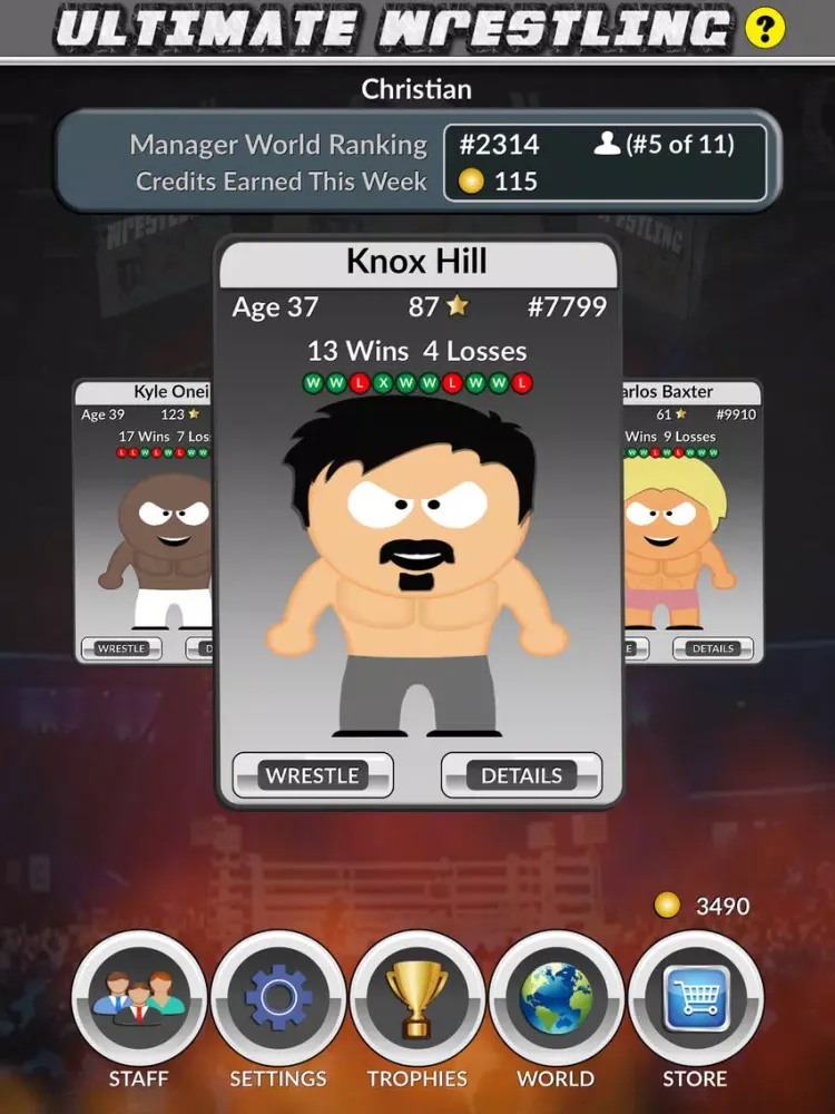 صور Ultimate Wrestling iPad 