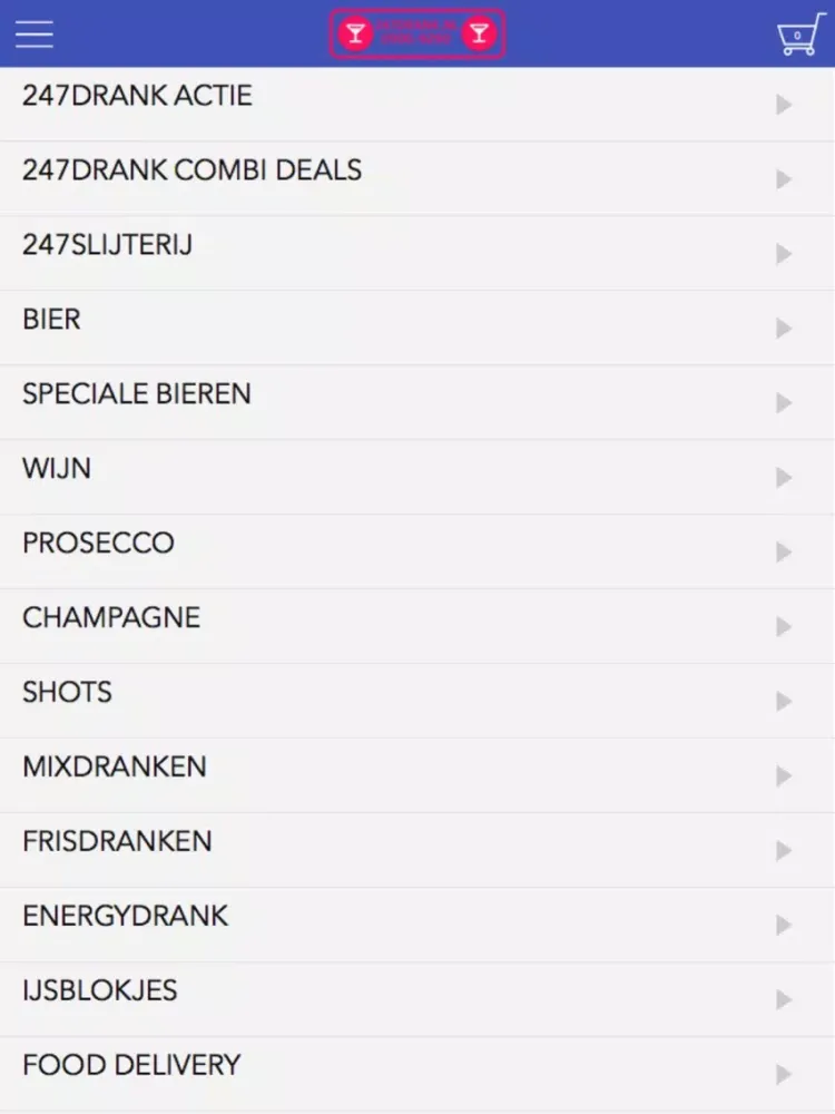 247 Drank iPad  Screenshots