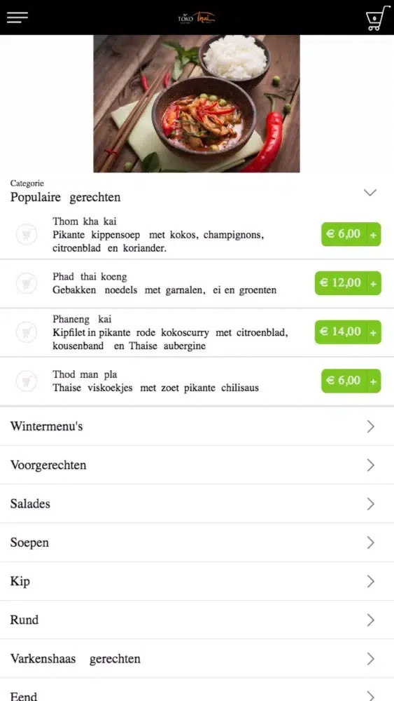 Toko Thai Amstelveen Ekran Görüntüleri