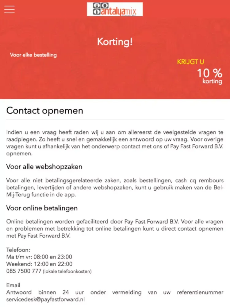 Screenshot di Antalya Mix iPad 