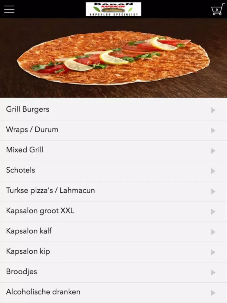 Baran Kapsalon Specialist iPad  স্ক্রিনশট
