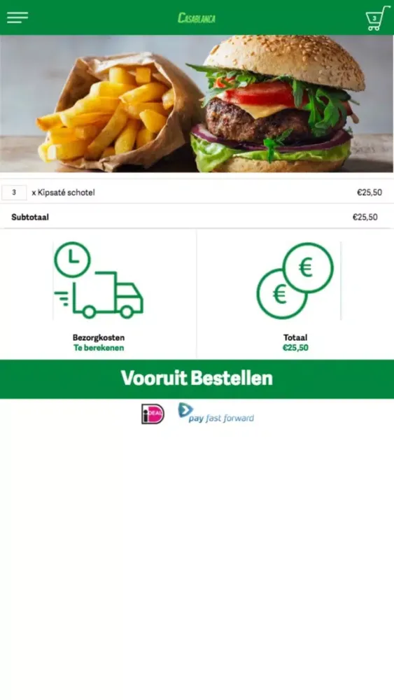 Zrzuty ekranu Eethuis Casablanca