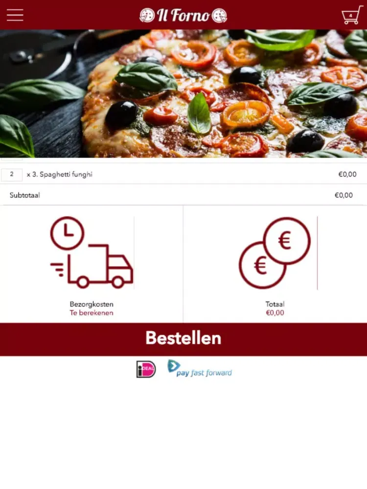 Il forno brunssum iPad  स्क्रीनशॉट