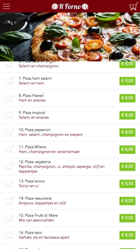 Il forno brunssum स्क्रीनशॉट