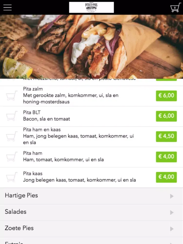Pitas en Pies iPad 應用截圖