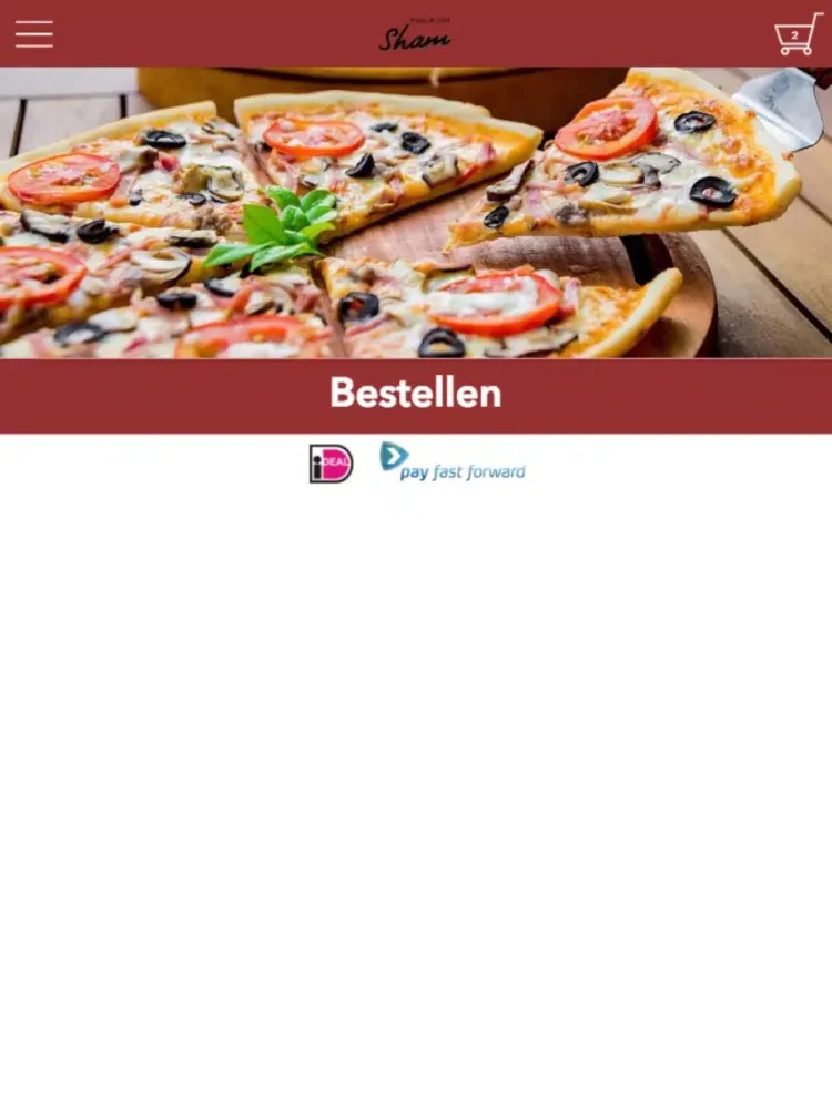 Pizza en Grillroom Sham iPad  Ekran Görüntüleri