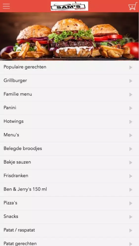 Sams Eethuis Screenshots