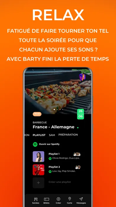 Barty | Trouver ses soirées Screenshots