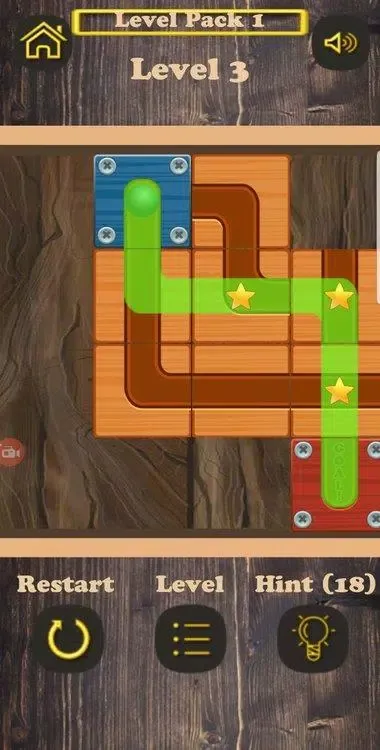 Captures d'écran de Unblock Puzzle Maze game