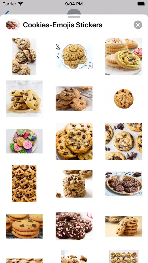 Cookies-Emojis Stickers スクリーンショット