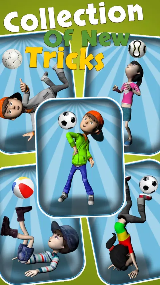 ภาพหน้าจอของ Football Star : Freestyle