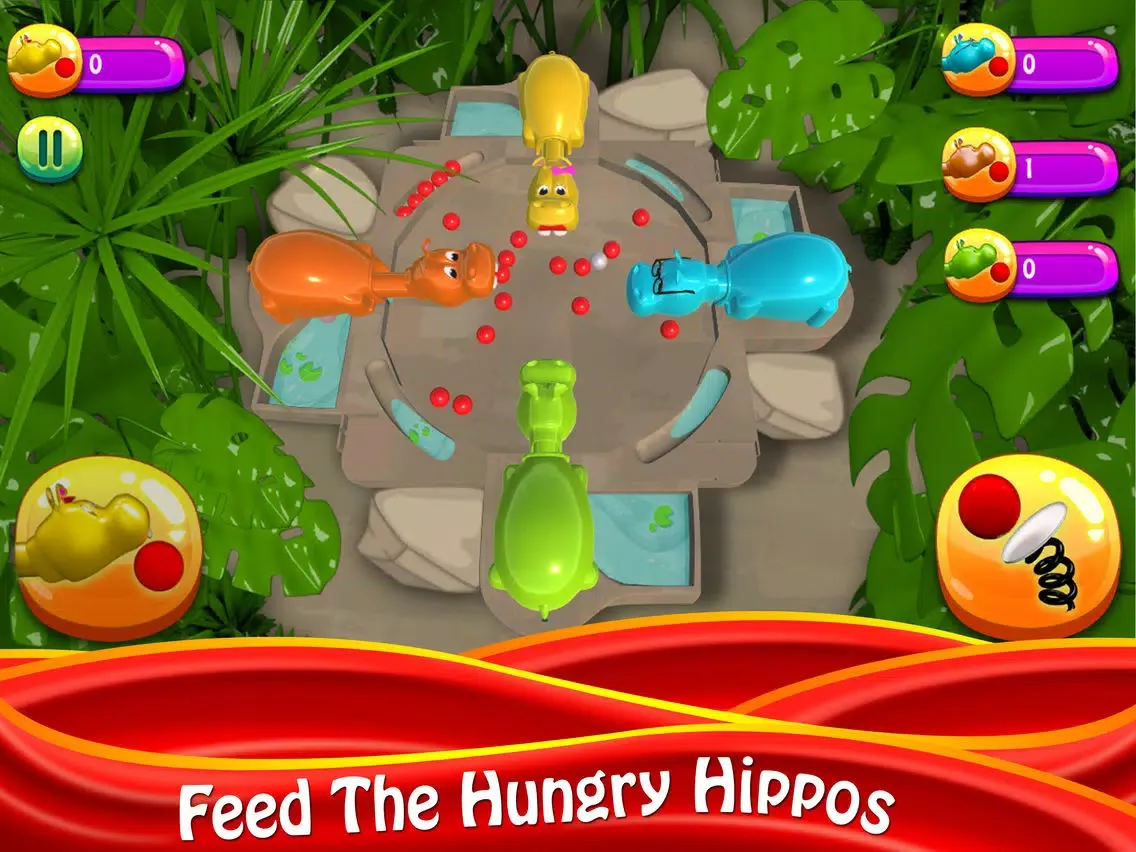 صور Hungry Hippopotamus iPad 