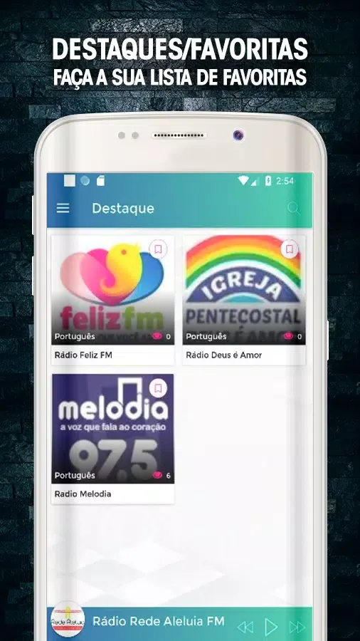Rádios Gospel Evangélicas - On Screenshots