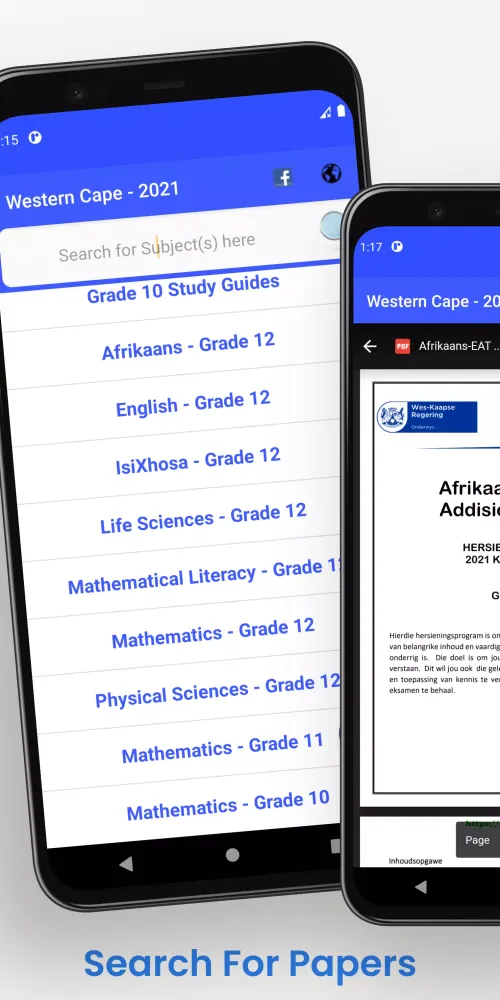 Capturas de pantalla de Western Cape