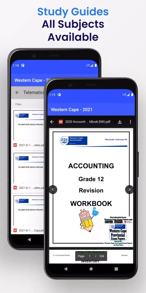 Capturas de pantalla de Western Cape