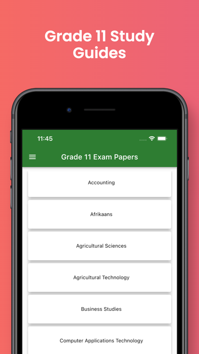 Tangkapan layar Grade 11 Study Guides