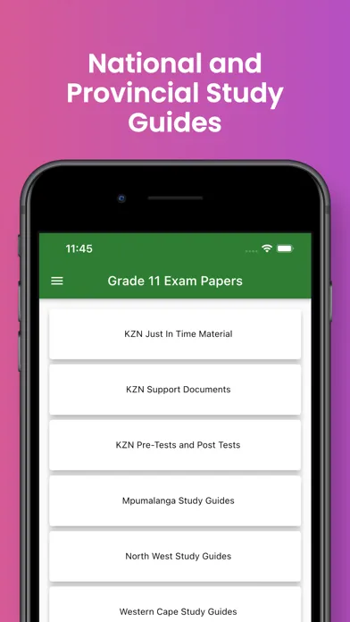 Grade 11 Study Guides Screenshots