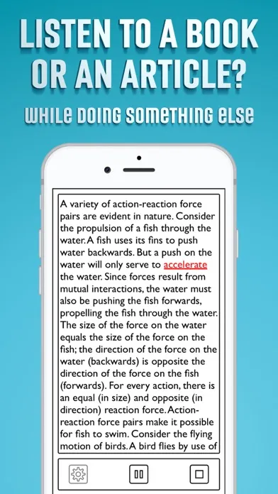 Zrzuty ekranu Text to Speech App