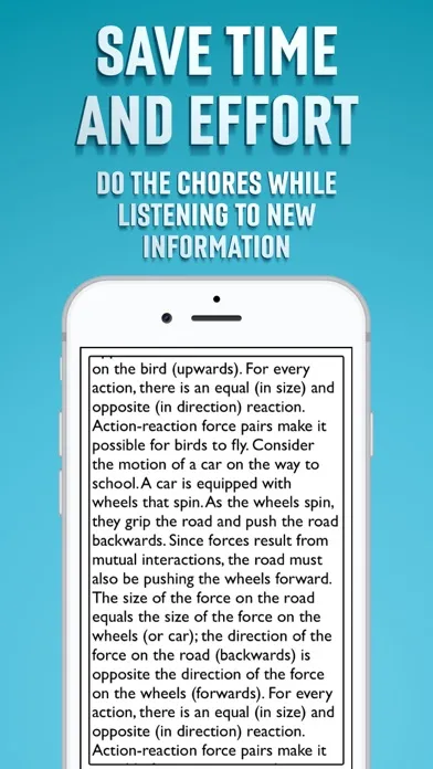 Zrzuty ekranu Text to Speech App