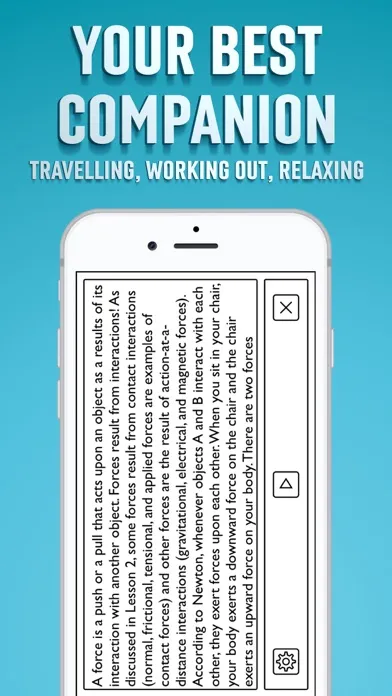 Zrzuty ekranu Text to Speech App