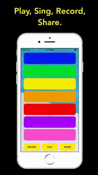 Скриншоты Xylophone - Play Sing Record