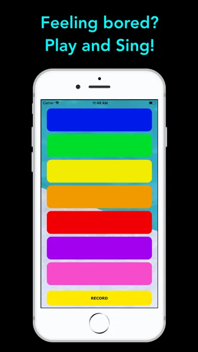 Скриншоты Xylophone - Play Sing Record