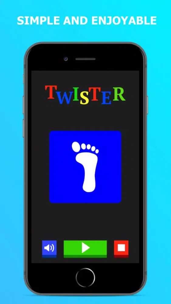 Ảnh chụp màn hình của Twister Game Spinner PRO