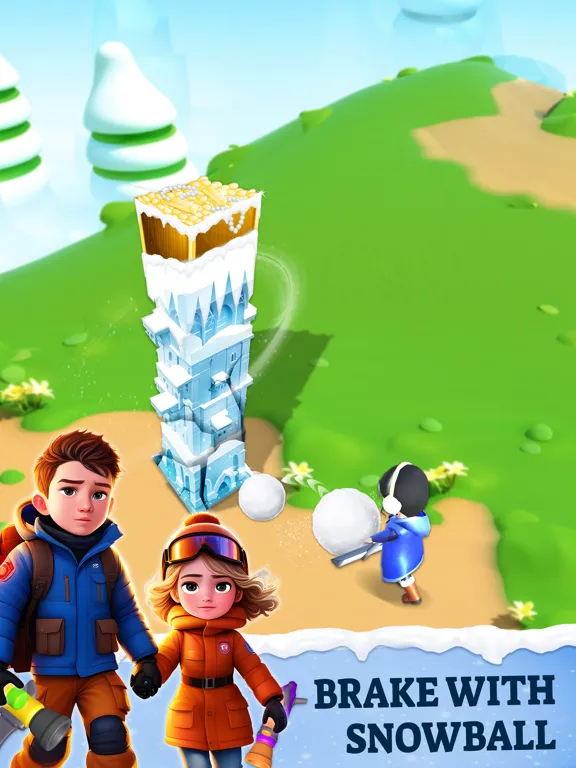 Frost Land - Snow Survival iPad  Screenshots