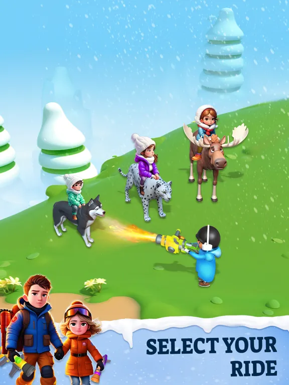 Frost Land - Snow Survival iPad  Screenshots