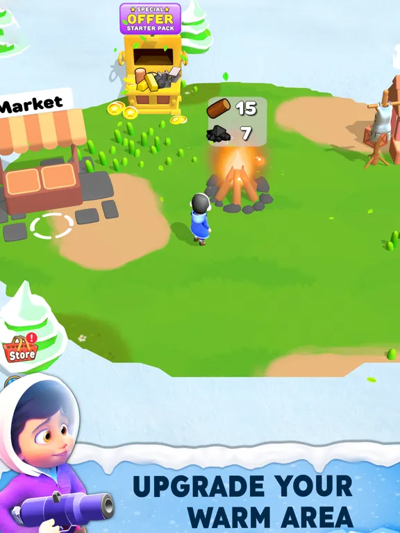 Frost Land - Snow Survival iPad  Screenshots