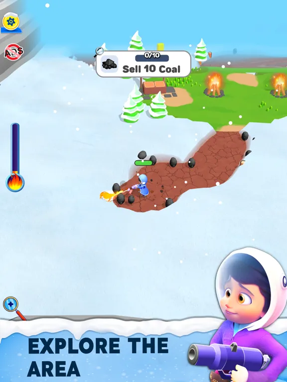 Frost Land - Snow Survival iPad  Screenshots