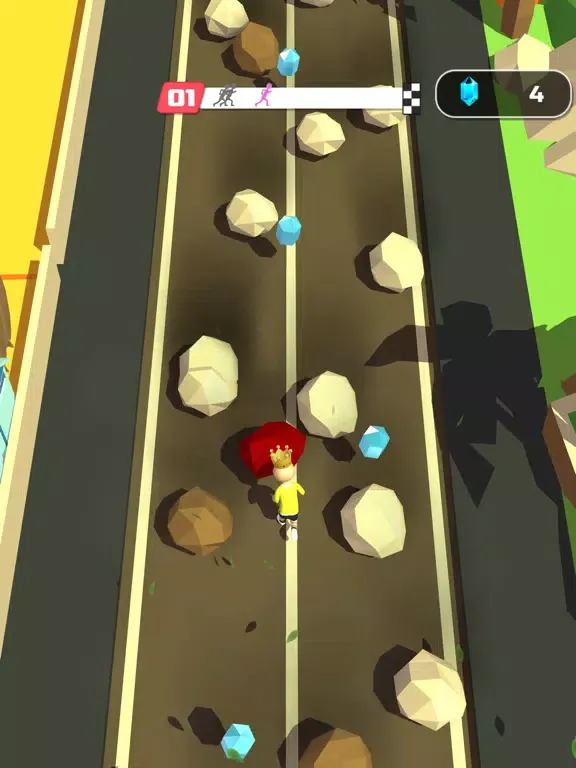 Tangkapan layar Push Race 3D iPad 