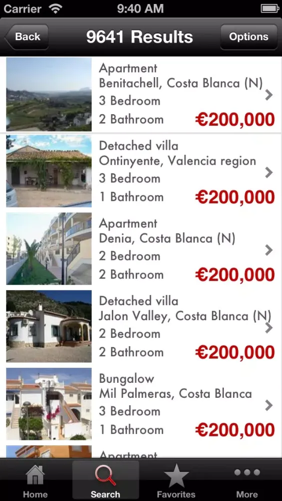 Tangkapan layar Find Property Overseas
