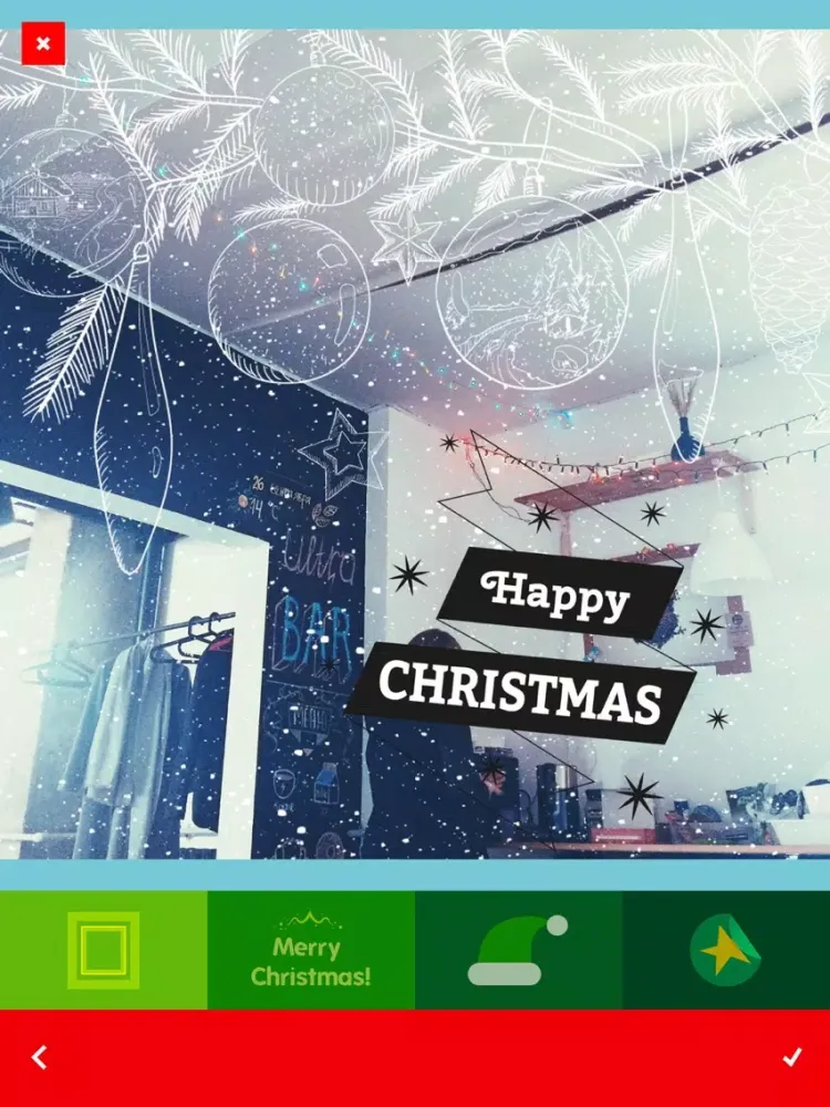 Скриншоты Christmassy - Christmas and NY Stickers and Frames iPad 