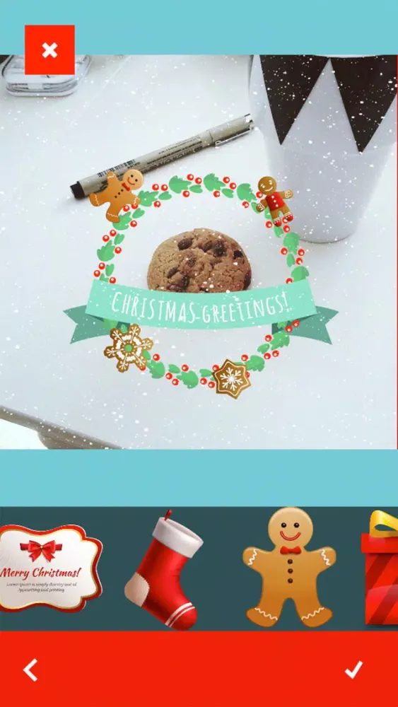 Скриншоты Christmassy - Christmas and NY Stickers and Frames