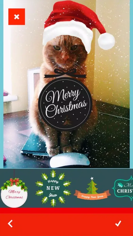 Скриншоты Christmassy - Christmas and NY Stickers and Frames