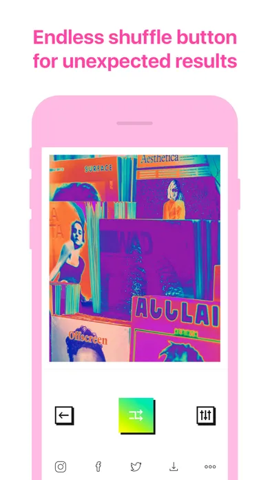 Captures d'écran de Ultrapop Infinite - Endless Color Photo Filters