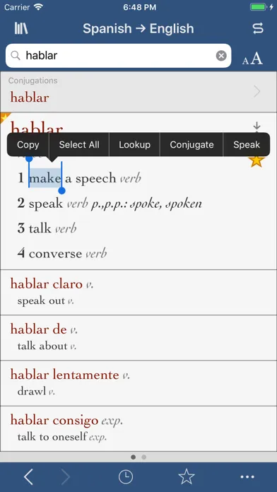 تصاویر Ultralingua Spanish-English
