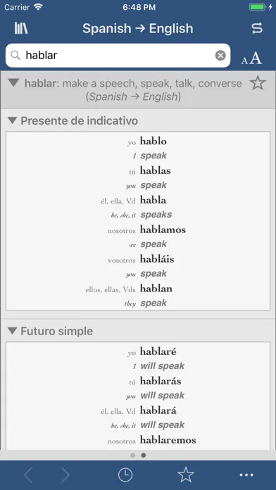 تصاویر Ultralingua Spanish-English