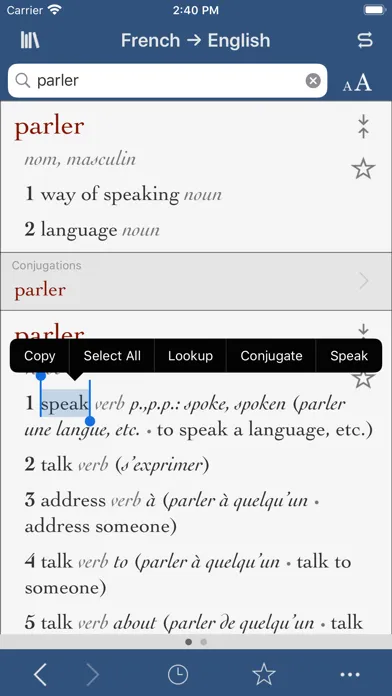 تصاویر Ultralingua French-English