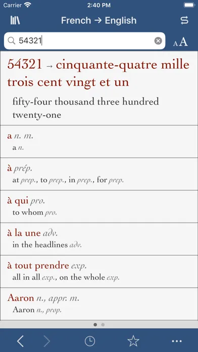 تصاویر Ultralingua French-English
