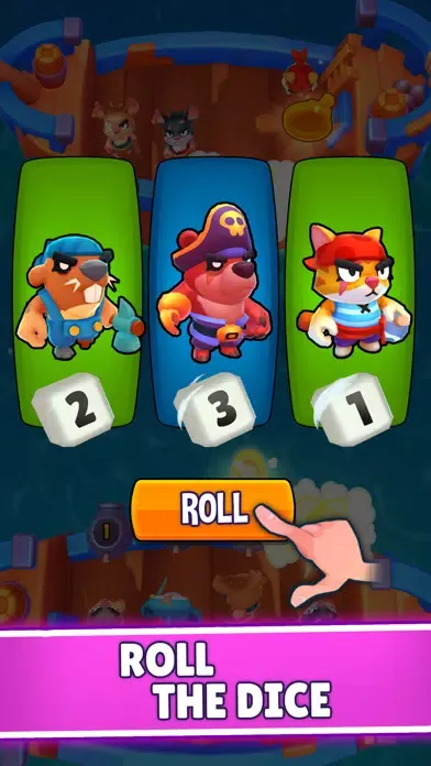 Capturas de tela do Pirate Dice: Spin To Win