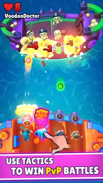 Capturas de tela do Pirate Dice: Spin To Win