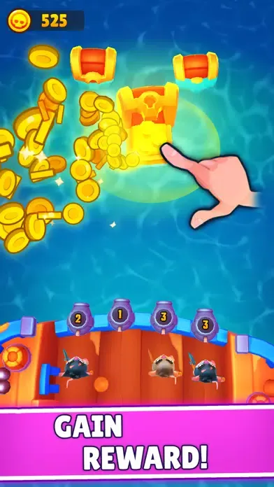 Capturas de tela do Pirate Dice: Spin To Win
