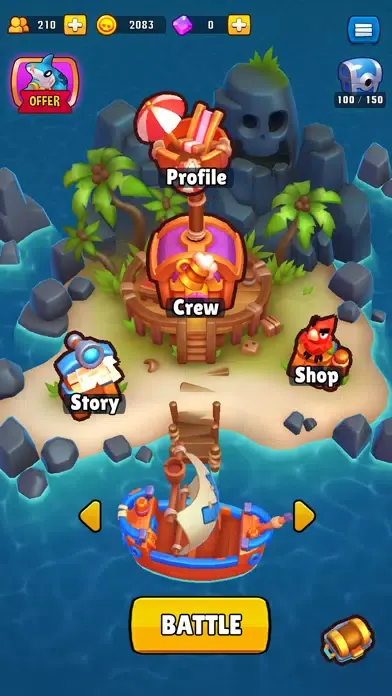 Capturas de tela do Pirate Dice: Spin To Win