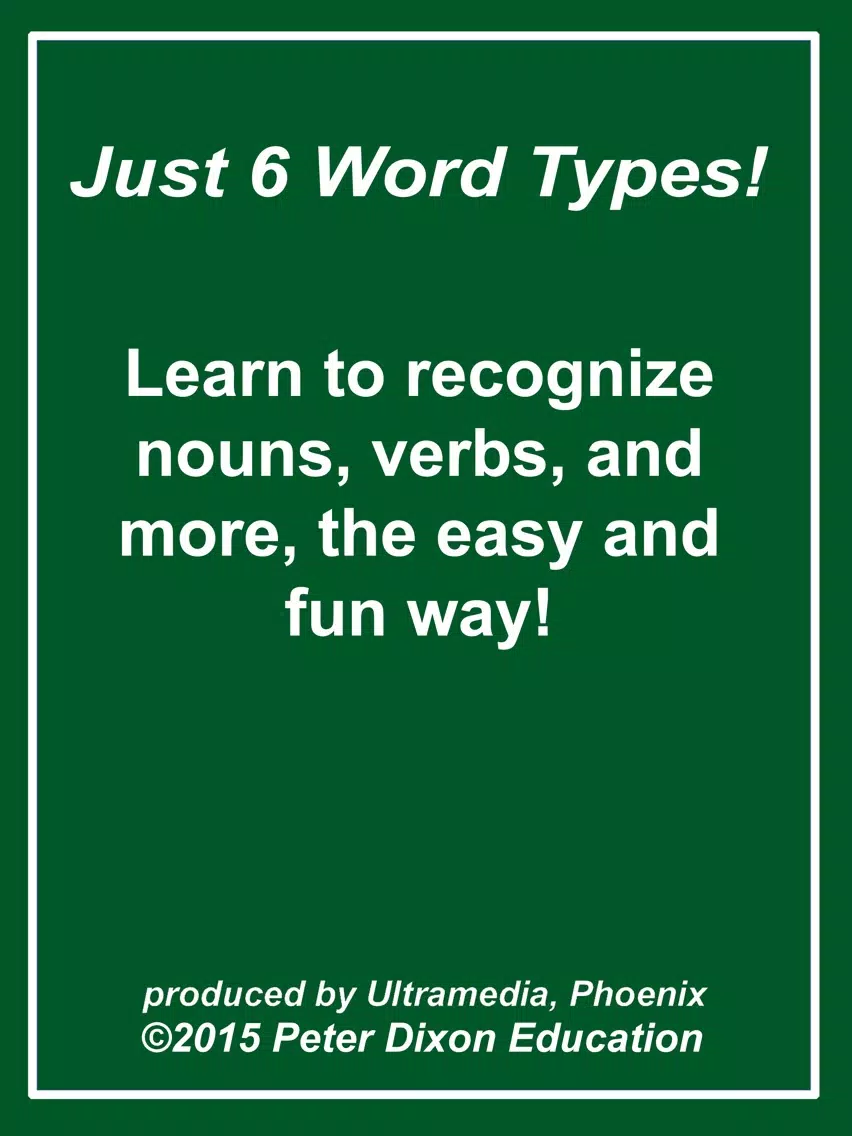 Capturas de pantalla de Just 6 Word Types iPad 